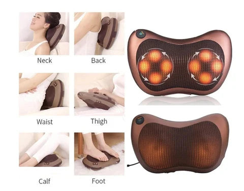 Cojín Masajeador Vibrador Espalda Cuello