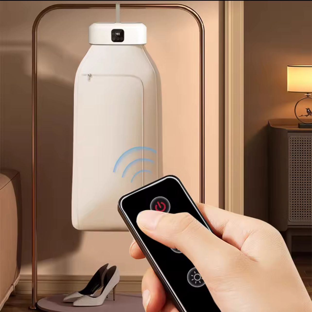 SECADOR ELECTRICO PLEGABLE DE ROPA