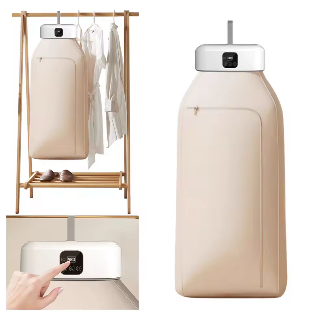 SECADOR ELECTRICO PLEGABLE DE ROPA
