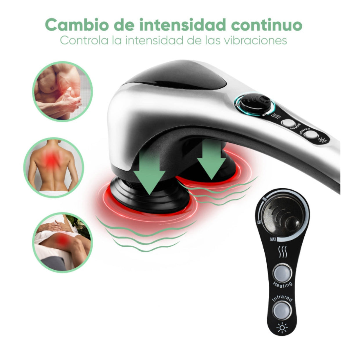 Masajeador Corporal Infrarrojo b2000
