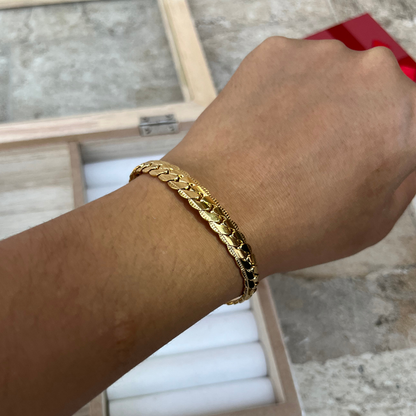 Pulseras de Eslabón Grueso