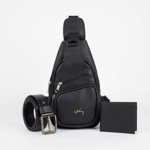 Trio Velez Perchero Correa Billetera