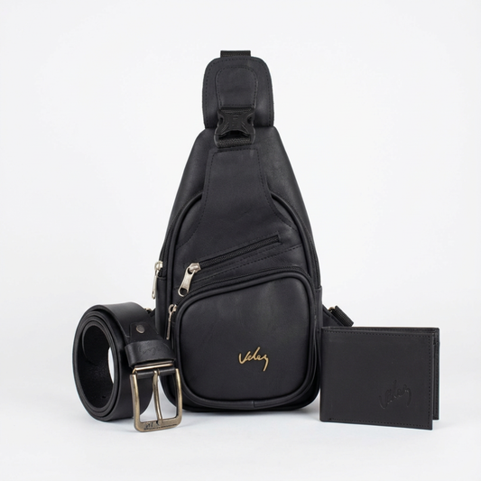 Trio Velez Perchero Correa Billetera