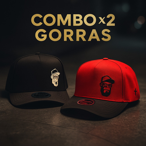 Combo Clásica x 2 Gorras
