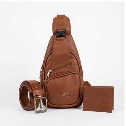 Trio Velez Perchero Correa Billetera