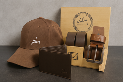 Trio Velez Gorra Correa Billetera