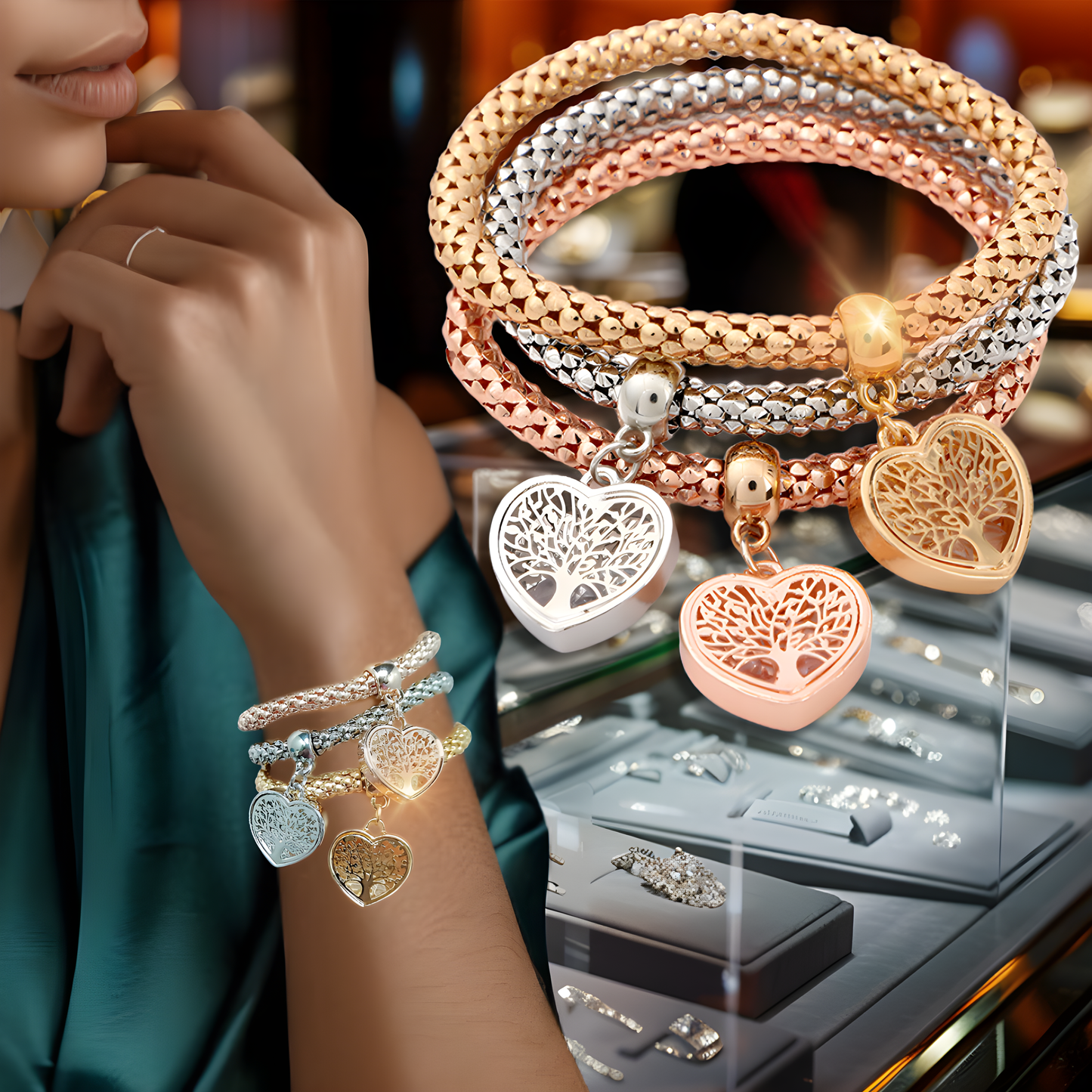 Duo Flow Collar + Brazalete