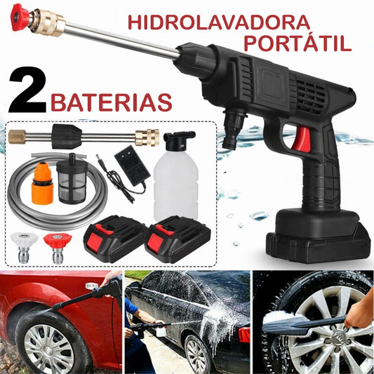 Hidrolavadora Recargable con 2 Baterías