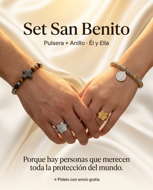 Set San Benito (Pulsera + Anillo) parte1
