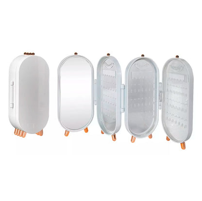 NUEVO JOYERO ORGANIZADOR PLEGABLE CON ESPEJO