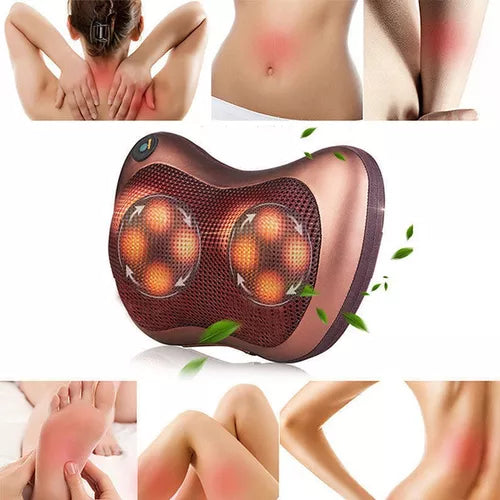 Cojín Masajeador  Vibrador Espalda Cuello