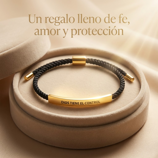Pulsera Dios tiene el Control