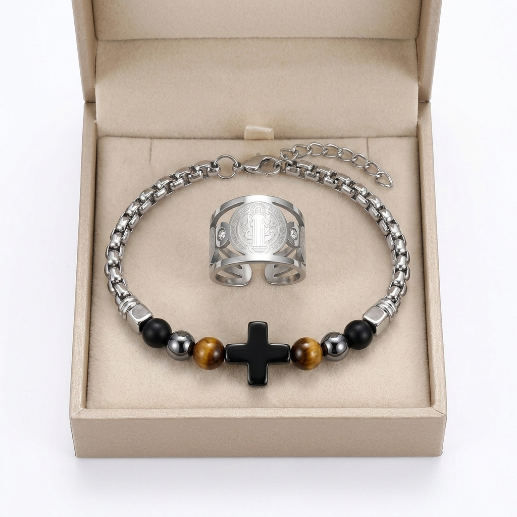 Set San Benito (anillo + pulsera)