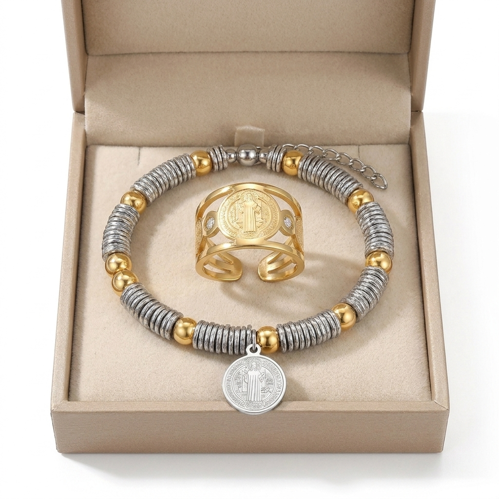 Set San Benito (anillo + pulsera)