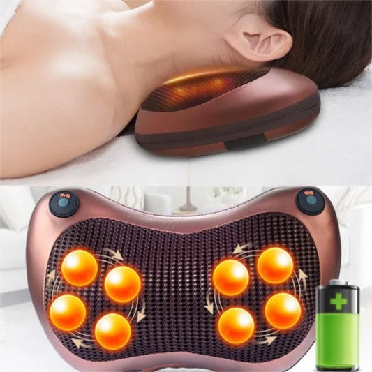 Cojín Masajeador  Vibrador Espalda Cuello